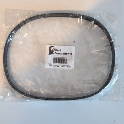 UpStart Components AP-WPW10006384 Washer Dryer Belt Black Replacement Part MPN
