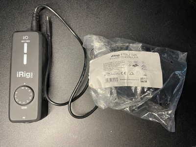 IK Multimedia iRig Pro I/O Universal Audio and MIDI Interface with Power Supply