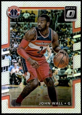 2017-18 Donruss Optic #147 John Wall Holo E1