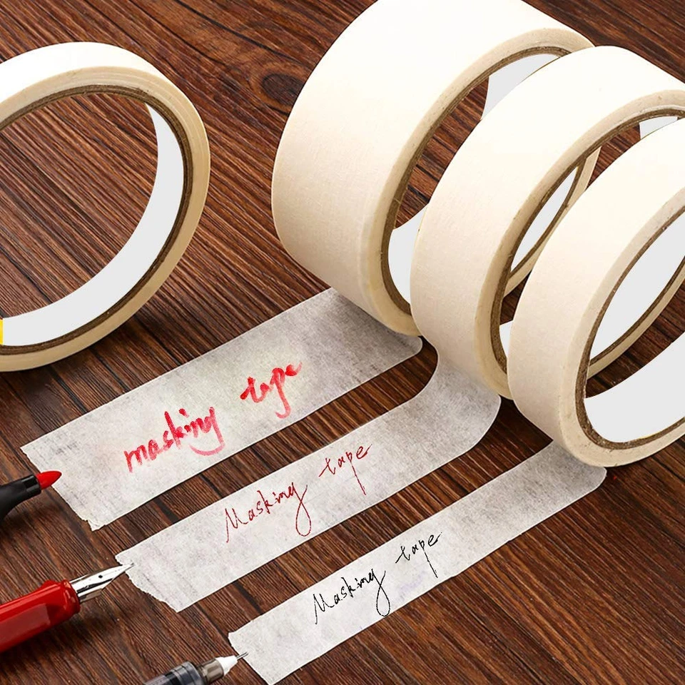 Nastro per Mascheratura per Pittori Di Pittura Confezione Da 10 Nastri 50 Mm, 30 - Immagine 3 di 4