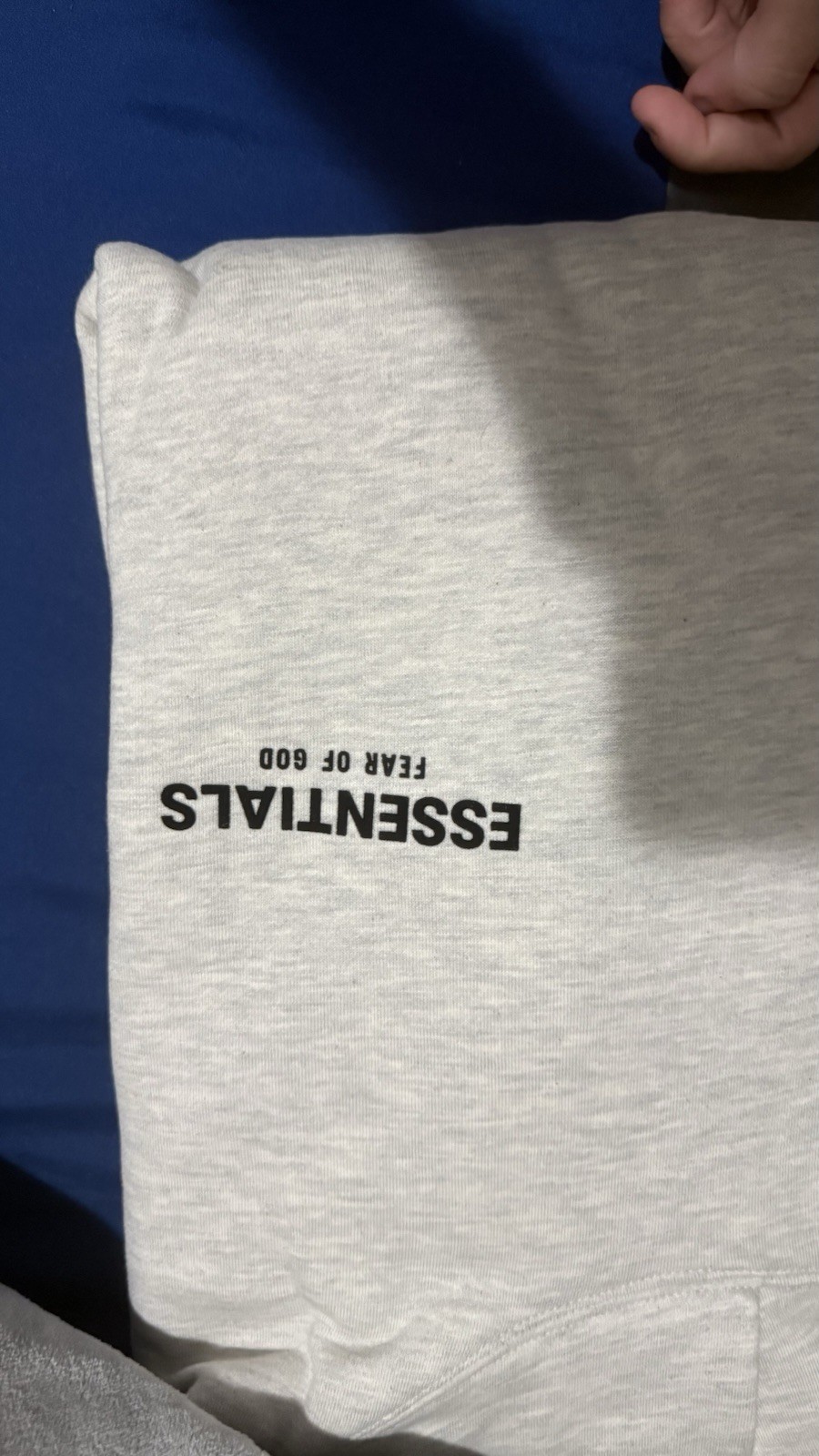 Fear of God Essentials Hoodie 'Light Oatmeal' - Brand New - Size Small thumbnail 2