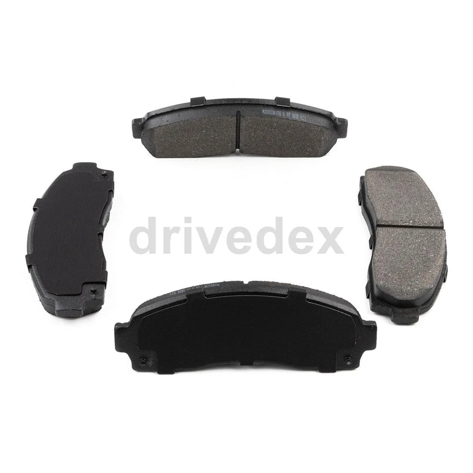 Pastillas de freno y zapatas semimetálicas delanteras traseras para Chevrolet Equinox 2005 2006_DV Foto 2 de 4