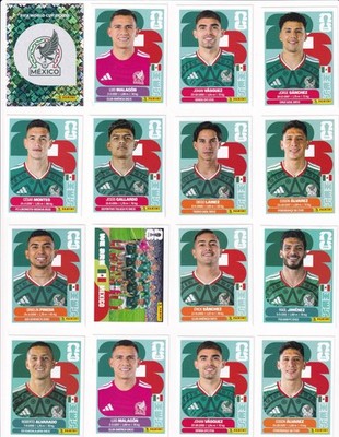 2026 Panini FIFA World Cup Stickers - Team Mexico MEX- You Pick /Choose!