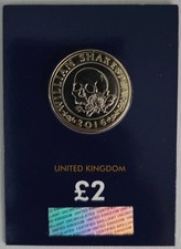 2016 Shakespeare Tragedies £2 Two Pound Coin Change Checker Uncirculated BUNC