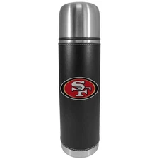 Siskiyou Sports NFL unisex Graphics Thermos San Francisco 49ers 26 Ounces Black