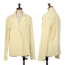ISSEY MIYAKE FETE Pleated 3B Jacket Size 3 K-147053 