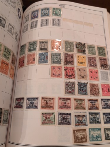 Enorme collezione di francobolli mondiali di due volumi negli album HE HARRIS. .Magnifico - Foto 5 di 20