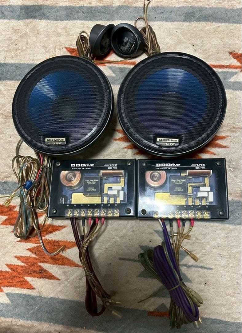 Alpine DDC-F17C Digital Sound Processor DSP Unit Tested Working