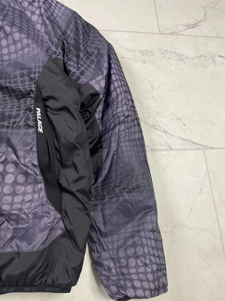 CHAQUETA PALACE REVERSIBLE NEGRA MORADA OMBRÉ - Talla Grande Foto 2 de 4