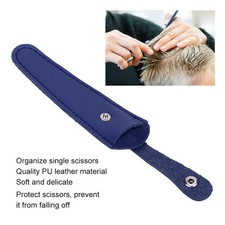 Hot Professional PU Leather Scissors Bag Portable Scissors Storage Holder Casing