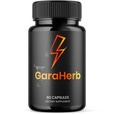 GaraHerb Pills Advanced Energy & Fitness Supplement Gara Herb 60Caps | Pack of 3