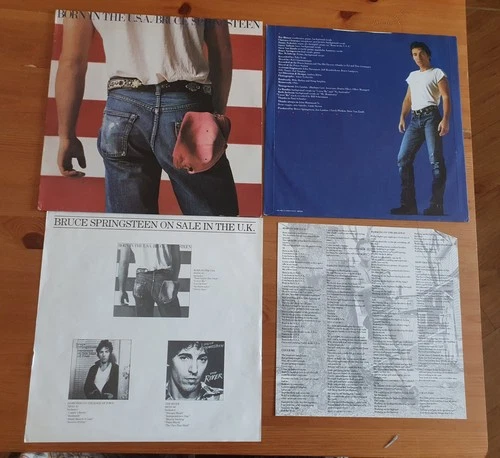 BRUCE SPRINGSTEEN BORN IN THE USA COMPLETE - LP VINYL - 1st PRESS