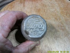 Antique Ford Model T Hub Grease Center Cap Threaded Dust Cover