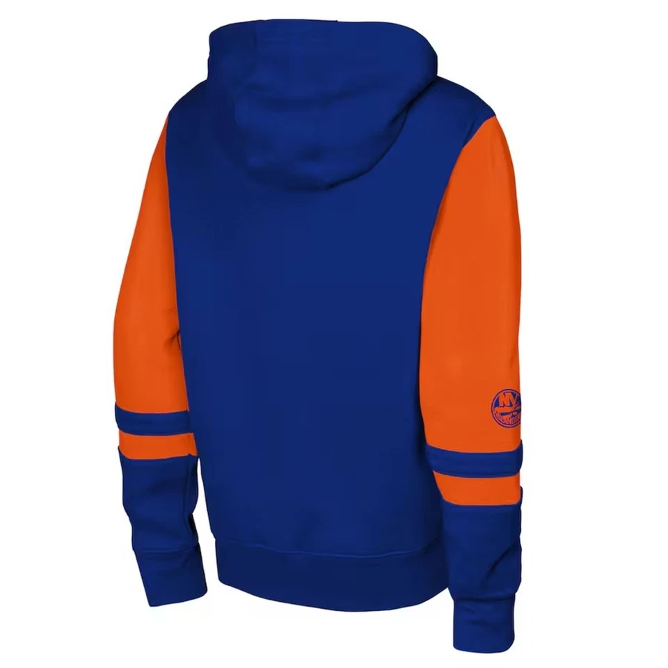 Sudadera con Capucha Cremallera Completa New York Islanders Niños Pequeños Talla Mediana 5/6 - Azul Foto 3 de 3