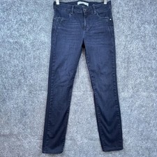 Brax Feel Good Jeans Womens 26/32 Blue Ana Sensation Push Up Slim Straight