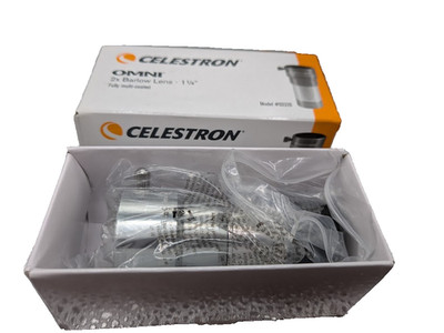 Celestron 1.25'' 2x Omni Barlow Lens # 93326
