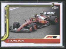 2025 Topps Chrome Formula 1 F1 Lewis Hamilton Refractor #76 (A)