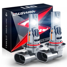 9005 Led Headlight High Or Low Beam Bulbs Bright White 6000lm Plugplay