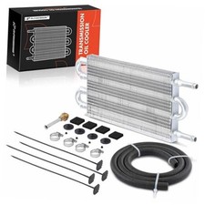 Transmission Oil Cooler, Universal Aluminium 4 Pass Tube and Fin, Towing Up