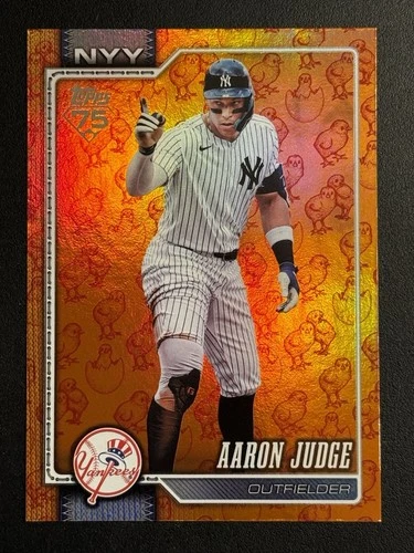 2026 Topps Series 1 Aaron Judge #1 Holiday Chicks SP 🐣 🐣 New York Yankees Mint