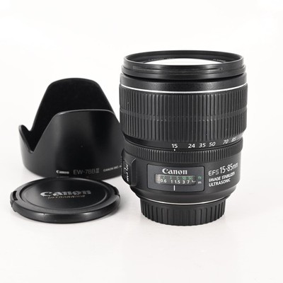 【値下げ可】Canon EFS 15-85mm ズームレンズ Amazon.com : Canon EF-S 15-85mm f/3.5-5.6 IS USM UD Standard Zoom