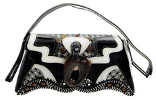 Vintage Mary Frances Beaded Shoulder Bag as-is