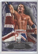 2015 Topps WWE Undisputed Purple 3/50 The British Bulldog #53 0c3