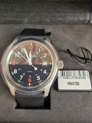 Hamilton ハミルトン カーキフィールド S.W.A.T. コラボモデル NIB* Hamilton SWAT Movie Collab Khaki Field Quartz Watch Limited