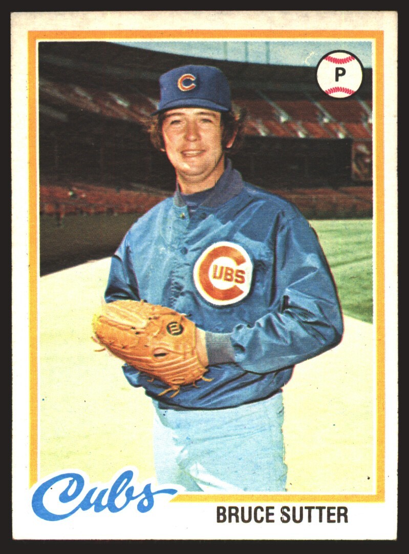 1978 Topps #325 Bruce Sutter NM