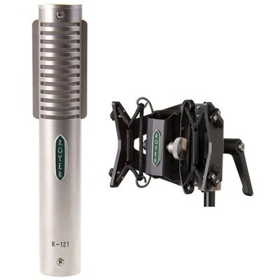 Royer Labs R-121 Ribbon Microphone with RSM-SS1 Sling-Shock Bundle