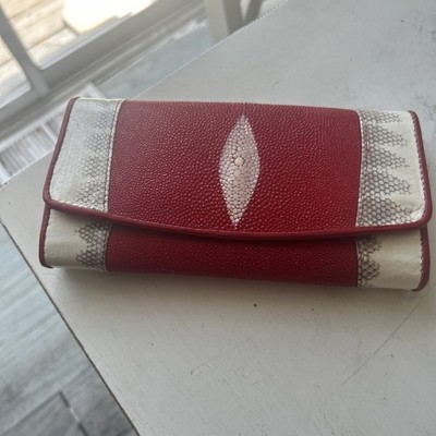 Genuine Stingray Wallet/Clutch Never Alone
