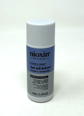 Nioxin Ultimate Power Hair Fall Defense Shampoo 50mL 1.6 Oz TRAVEL SIZE NEW