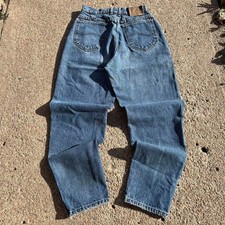 Vintage 70s Lee Riders Light Wash Denim Jeans Union Made Talon Zip Sz 10 Medium