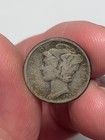 1920-D Silver Mercury Dime, Colorful Album Toning — photo 9