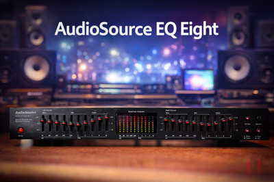 AudioSource EQ Eight  RaRe  Vintage Stereo Graphic Equalizer