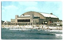 Atlantic City NJ New Jersey Convention Hall Beach Chrome Postcard Jack Freeman