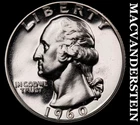 1960 Washington Quarter- Silver- Choice Gem Proof Luster No Reserve #J2908