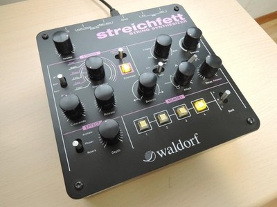 Waldorf Streichfett String Synthesizer Excellent Working w/ Box fromJapan