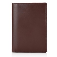 Polare Slim RFID Blocking Leather Passport Holder Travel Bifold Wallet For Me...