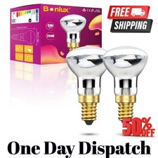 Bonlux 2X R39 E14 Reflector Bulbs Spot Lights Dimmable Lava Lamp 25W Super Brig