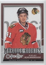 2008-09 O-Pee-Chee Marquee Rookies Niklas Hjalmarsson #549 m5x