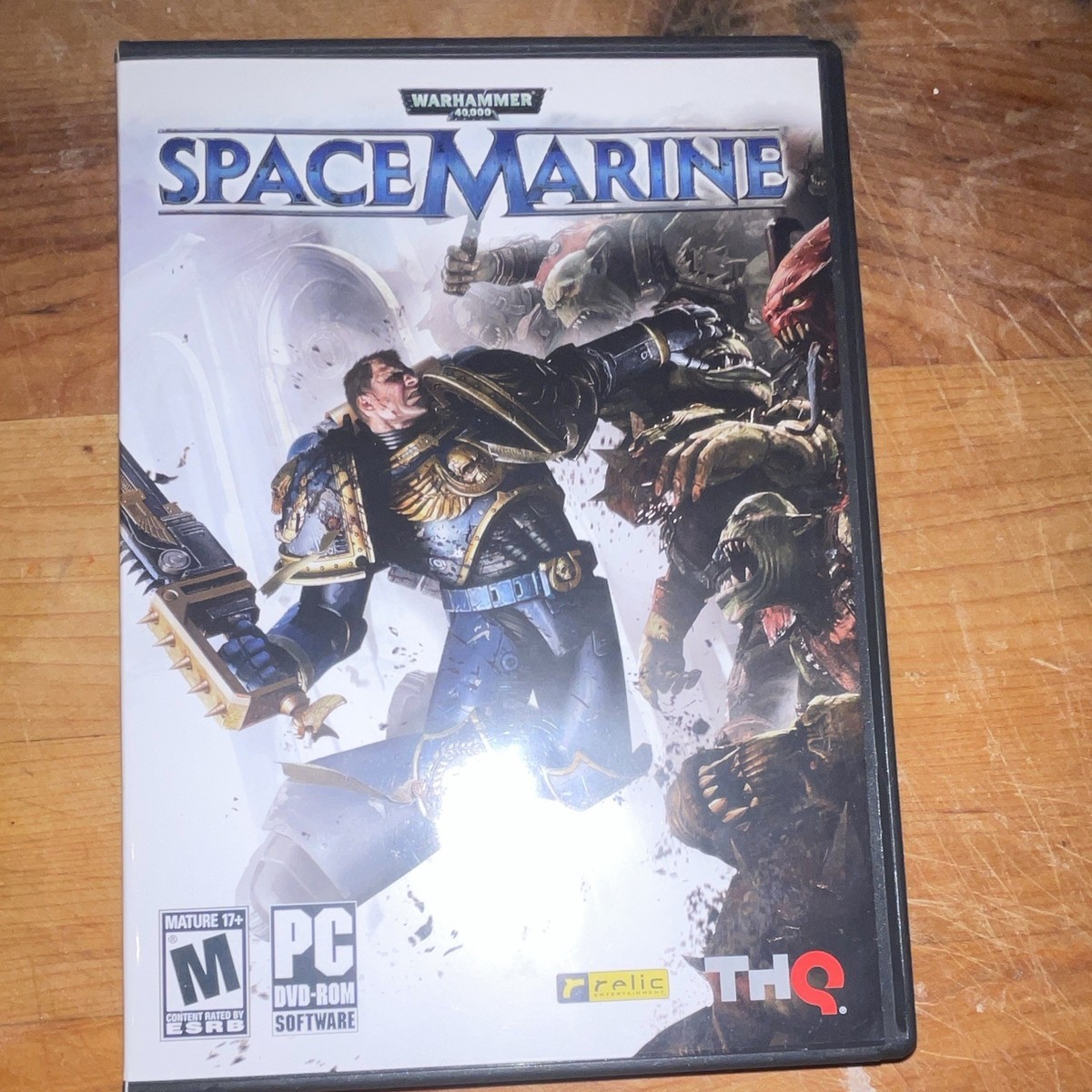 THQ Warhammer 40,000: Space Marine PC DVD-ROM w/ Manual Included 2011 M