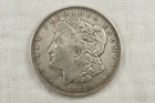 NobleSpirit 1921 D Morgan Silver Dollar AU About Uncirculated