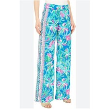 LILLY PULITZER BAL HARBOUR MID-RISE PALO PANT Sz Small