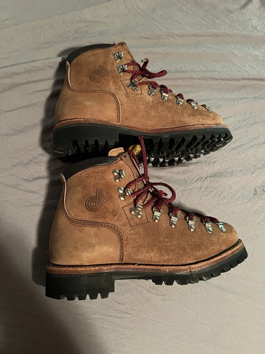Vintage 80s Dexter Made in USA Leather Moc Toe Hiking Boots, size 11.5M Moc Toe - Etsy main image 4