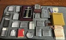 Vintage 20 Ronson Lighter Lot Untested For Parts Or Repair