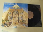 Iron Maiden Powerslave 1984 Capitol Rec 1st Press w/lyric sheet LP
