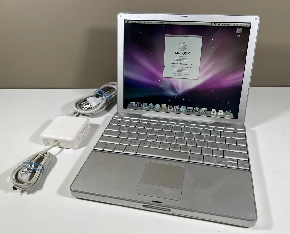 Mac OS X 10.5, Leopard 2005 Apple Laptops for sale | eBay