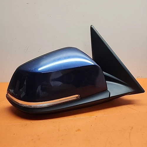 20563062 I 13 - 15 BMW X1 Right Mirror OEM Blue 5 Pins W/O Auto Dimming RH