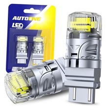 White 3156 3157 LED Light Bulbs, 700 Super Bright 6500K White 3157/3156